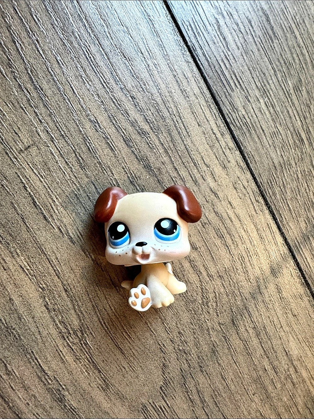 Hasbro Littlest Pet Shop Dog Brown & White Toy Figure